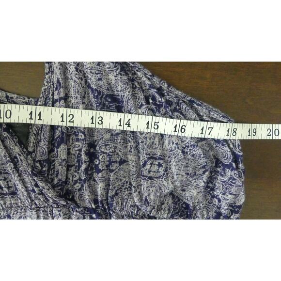 Rue21 Floral Maxi Dress Sundress Purple Summer Floral Y2K Size M Whimsy Goth - Picture 8 of 10